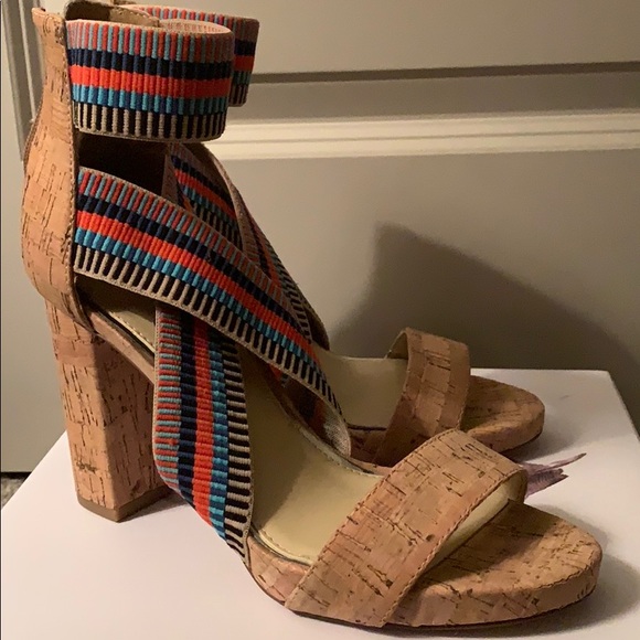 Brand NWT! Jessica Simpson Cork Platforms - Picture 1 of 4